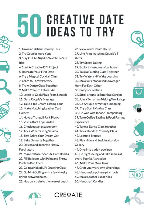 date idee|50 unique date ideas for couples who’ve done it all